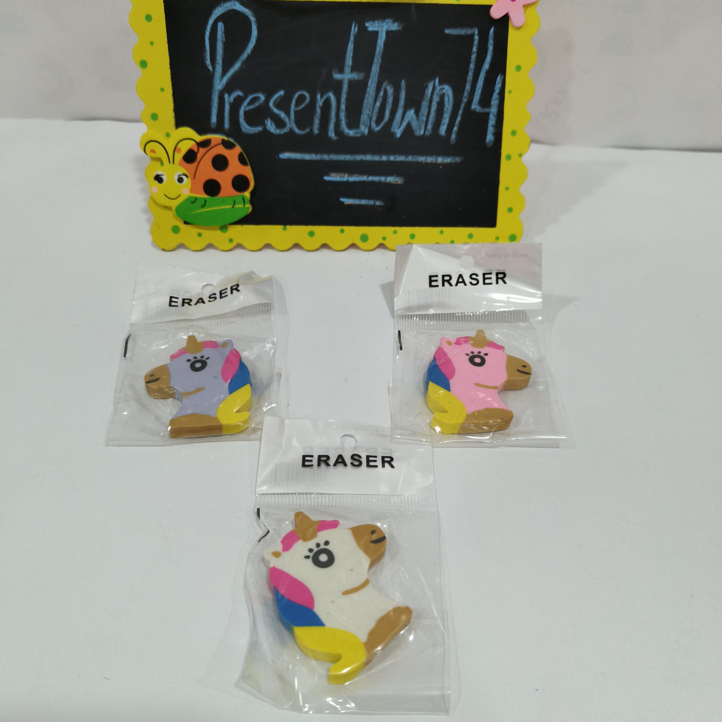 Fancy Unicorn Eraser for Kids